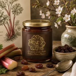 Rhubarb Raisin Marmalade